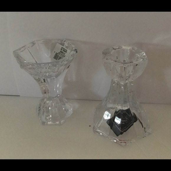 New Mikasa Crystal Candleholder Metro Flair made in Slovenia - Picture 5 of 15